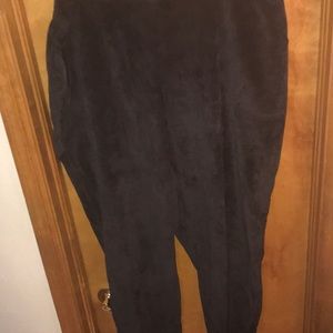 Black soft corduroy pants